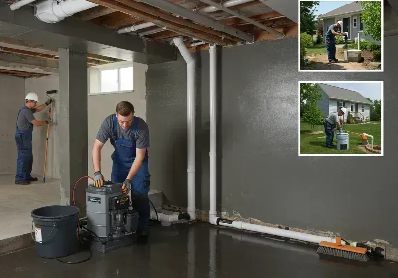 Basement Waterproofing and Flood Prevention process in Granville, OH